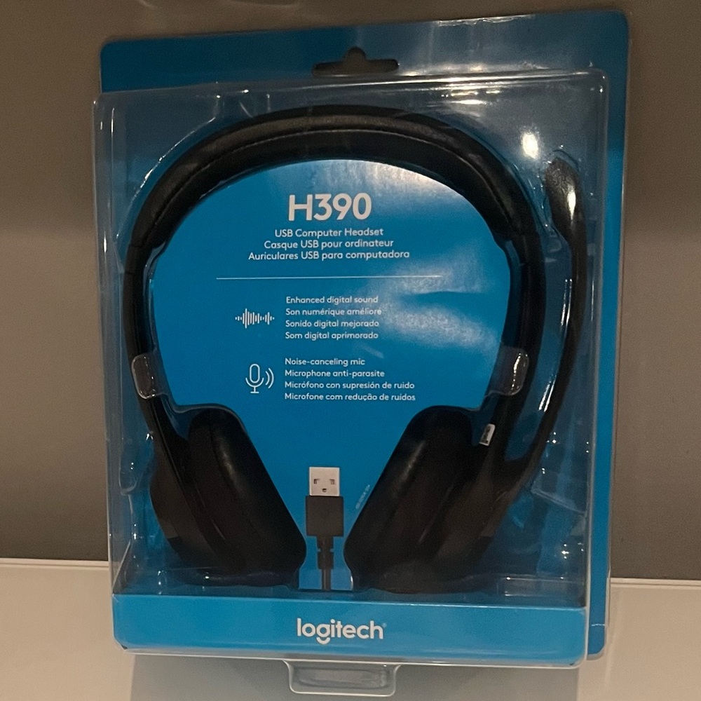 Logitech H390 USB Computer Headset